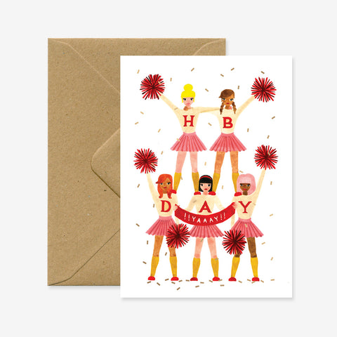 Gold Cheerleaders