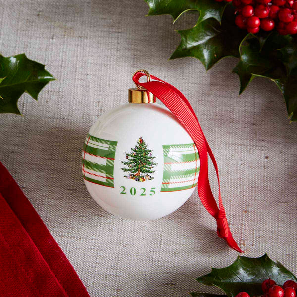 2025 Spode Christmas Tree Bauble Ornament