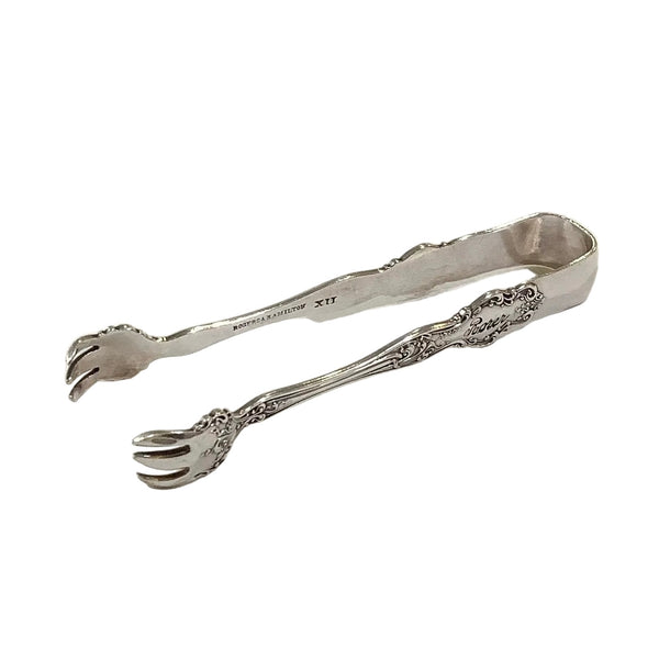 Vintage Silver “Rorer” Sugar Tongs