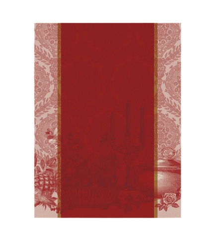 Le Jacquard Francais Tea Towel - Festin Red