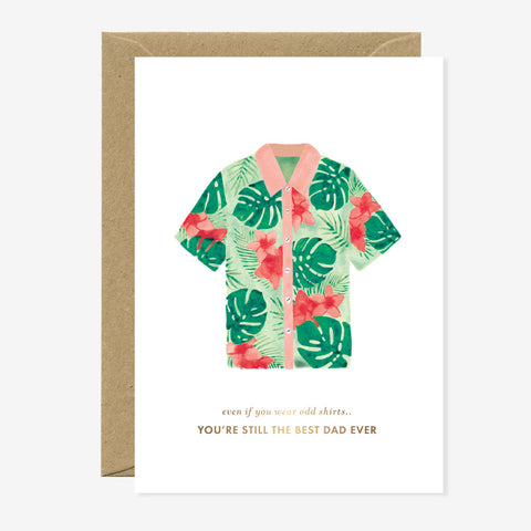 Gold Odd Shirt Card