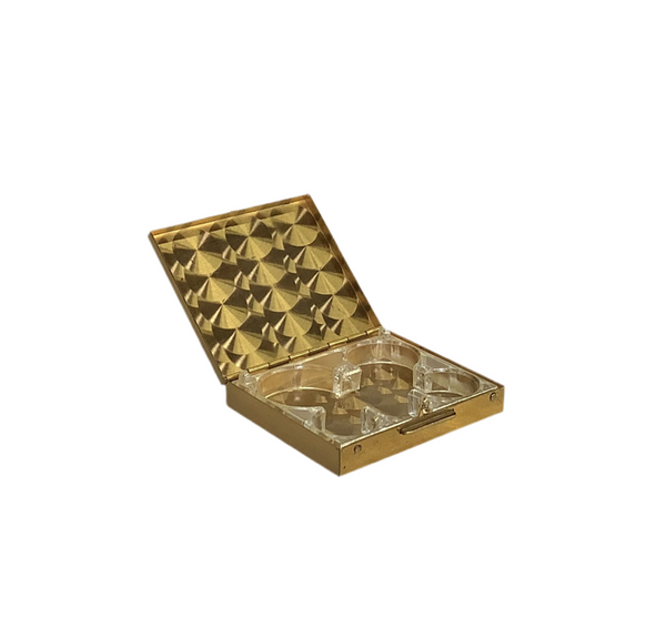Vintage Brass Coin Box