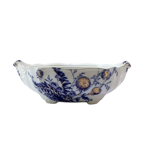 Vintage Porcelain “Glen” Oval Serving Bowl