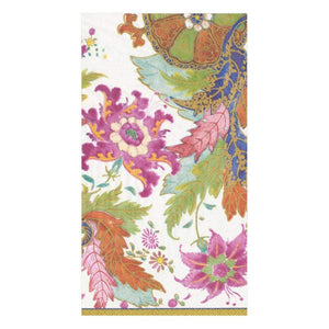 Dinner/Guest Napkins - Tobacco Leaf in Ivory by Caspari