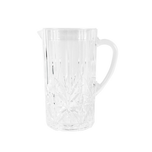 Crystal Cut Acrylic Pitcher
