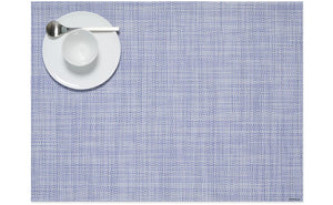 Chilewich Mini Basketweave Placemat - Periwinkle