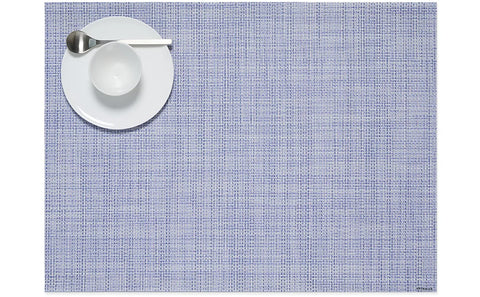 Chilewich Mini Basketweave Placemat - Periwinkle