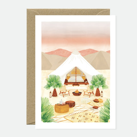 Glamping Card