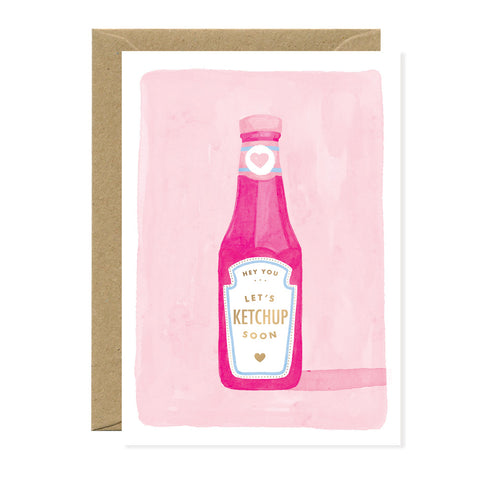 Gold Ketchup Soon Card