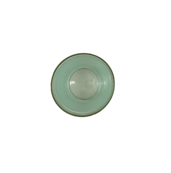 Vintage Turquoise Water Glass/Vase