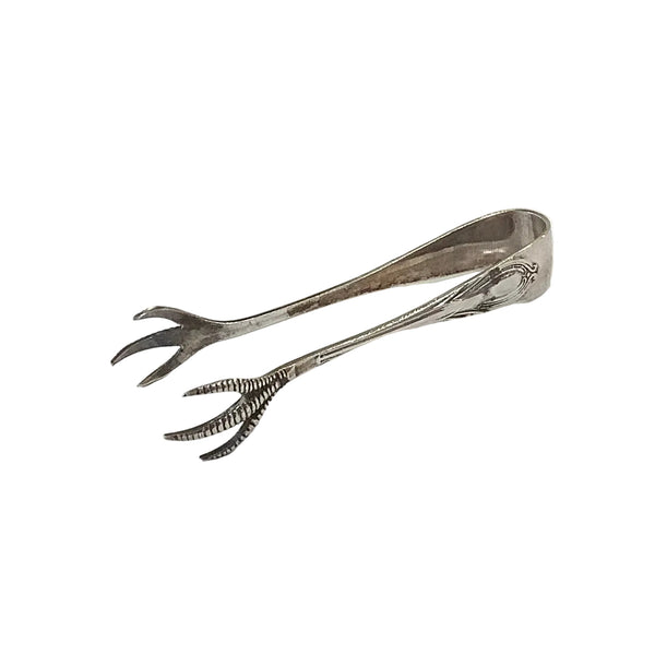 Vintage Silver Mini Claw Tongs
