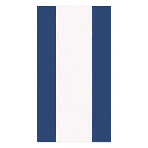 Bandol Stripe Paper Guest Towel / Dinner Napkins in Navy