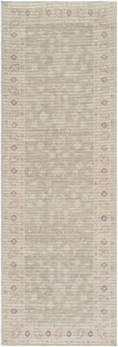 Asha Machine Woven Rug - Sage