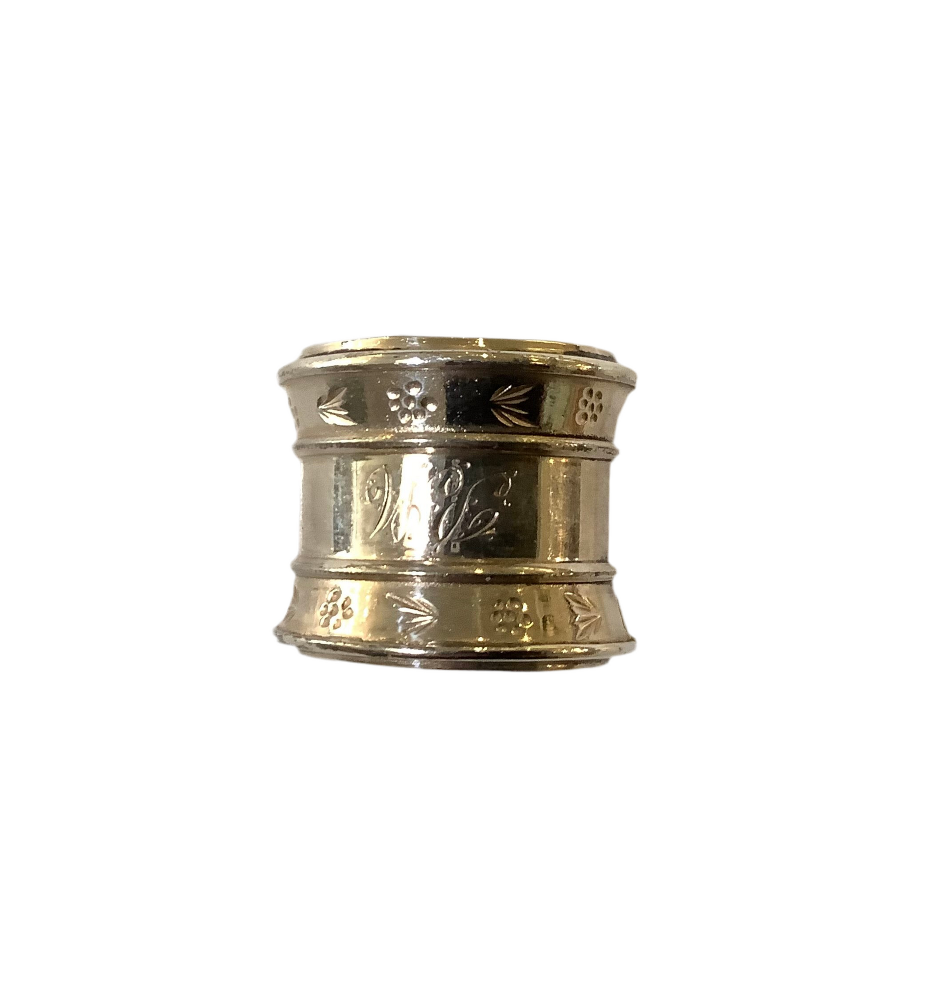 Vintage Silver-Plated Napkin Ring