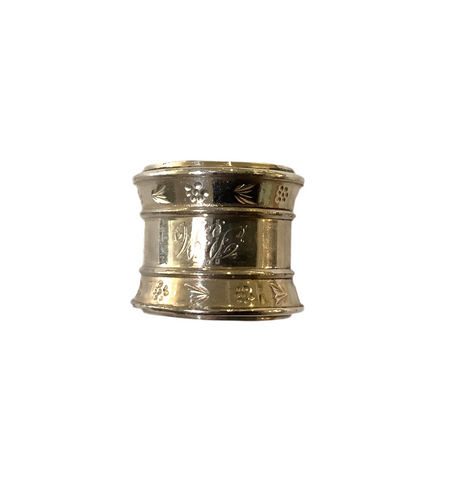 Vintage Silver-Plated Napkin Ring