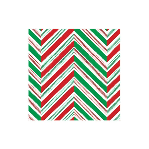 Cocktail Napkins - Candy Cane Stripes