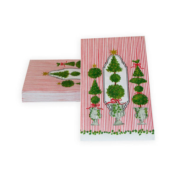 Dinner/Guest Napkins - Eloise Red