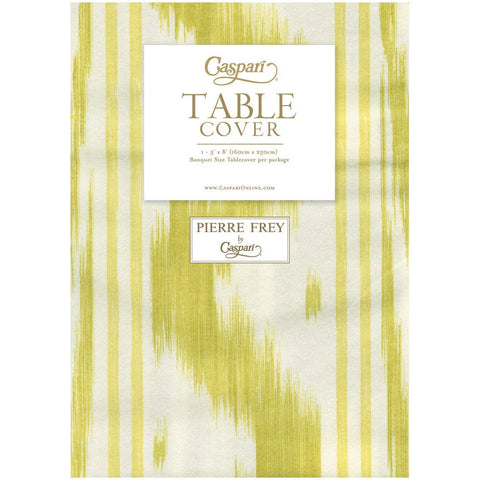 Toile De Nantes Yellow Paper Linen Table Cover