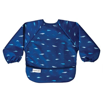 Mess-Proof Full Sleeve Bib - Ocean Life