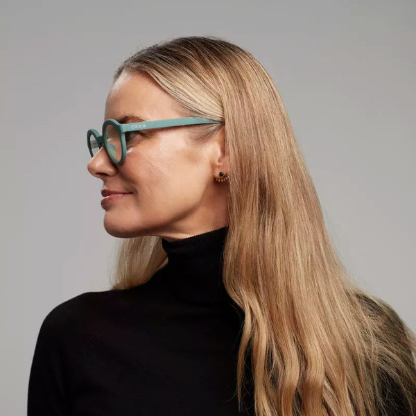 Lauro Reading Glasses - Green Sage