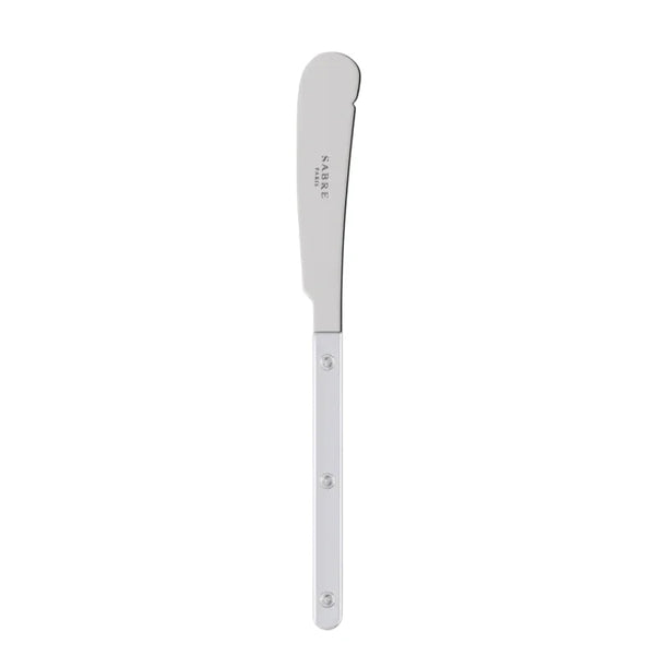 Sabre Paris Bistrot Pearly Butter Knife - White