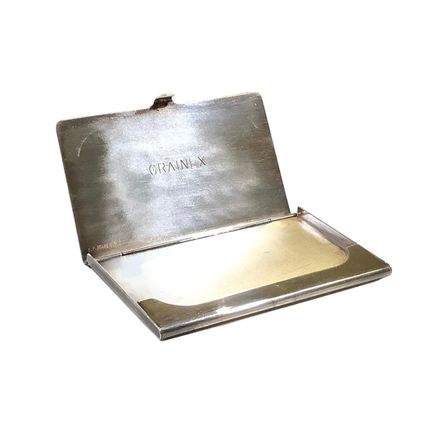 Vintage Birks Silver Card Holder