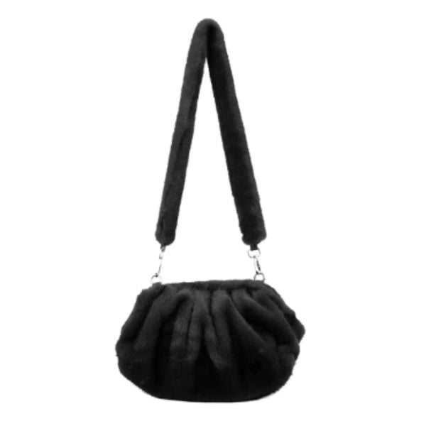 Vivienne Faux Mink Clutch/Crossbody