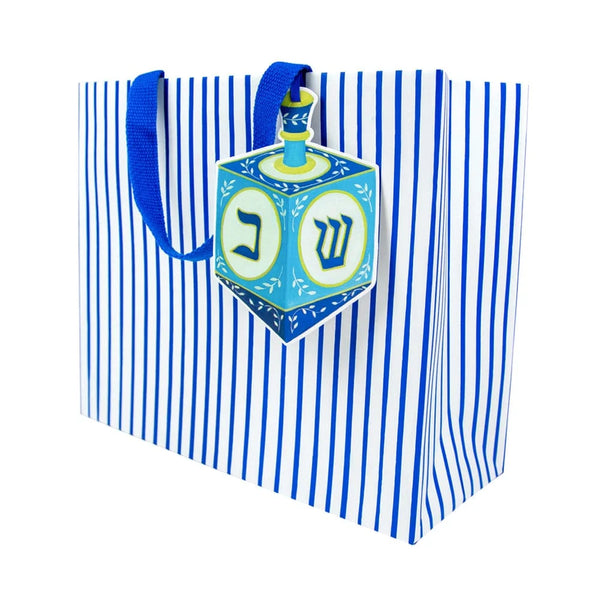 Dreidel And Stripes Gift Bag