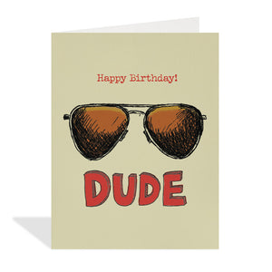 Birthday Dude Card