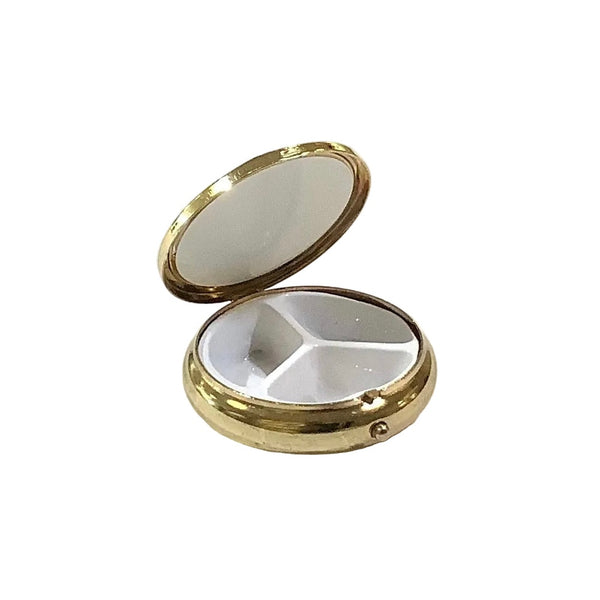 Vintage Round Pill Box
