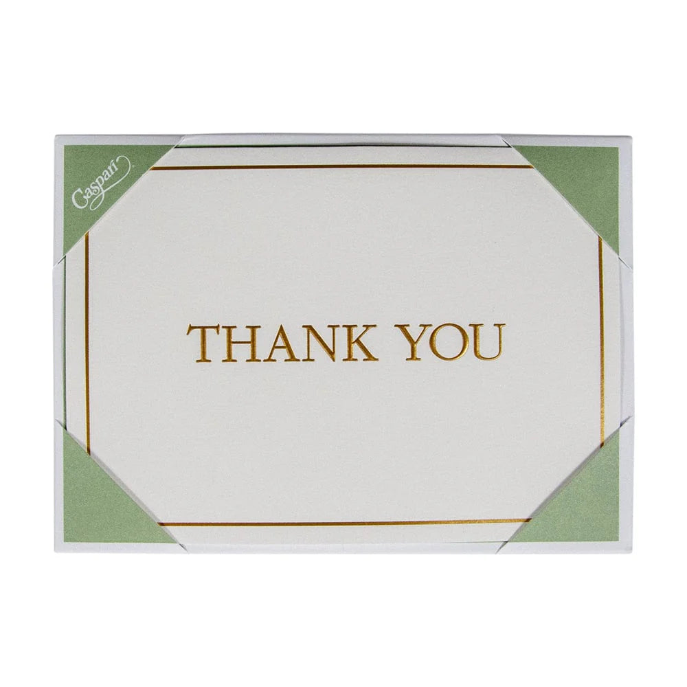 Thank You Notes - Gold Embossed