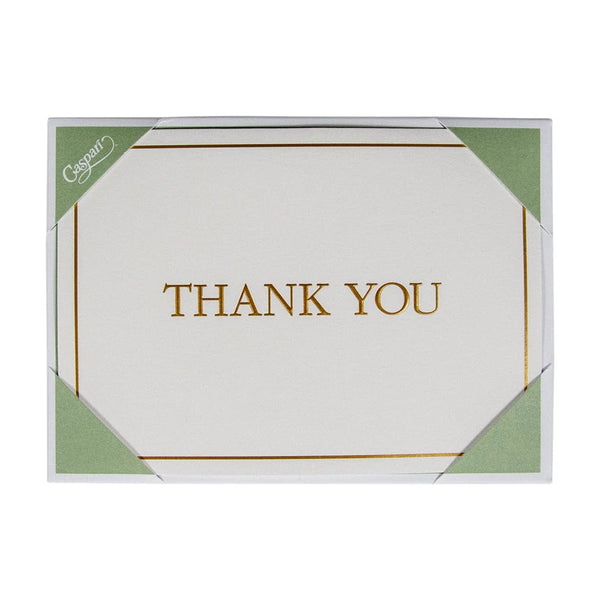 Thank You Notes - Gold Embossed