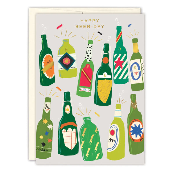 Happy Beer-Day Birthday Card