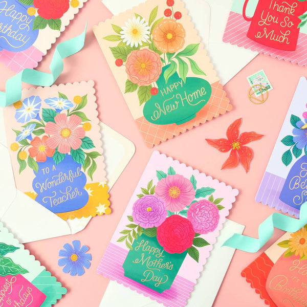 Thank You So Much Flower Card