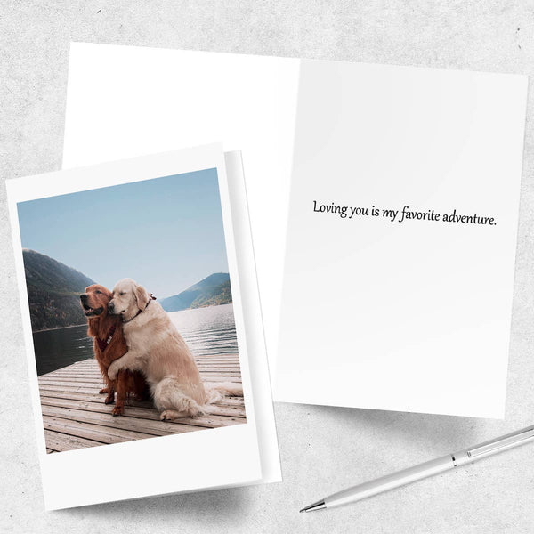 The Gentle Hug Friendship Greeting Card