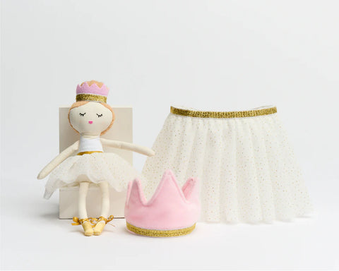 Little Ballerina Tutu & Crown Headband Set