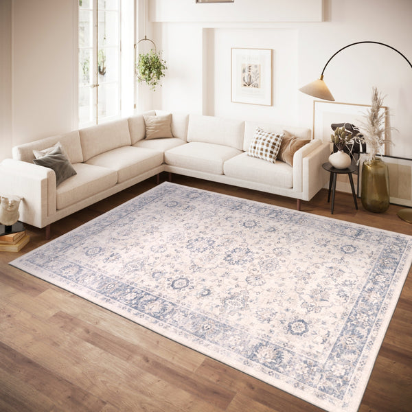 Flaire Premium Rug  - Blue