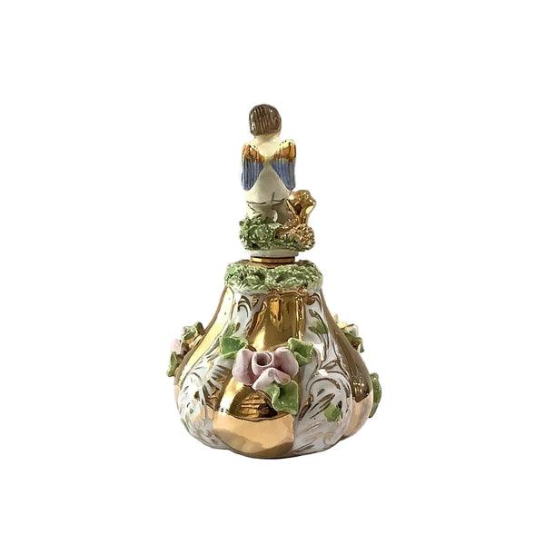 Vintage Italian Porcelain Perfume Bottle