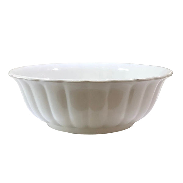 Vintage Large White Ironstone Bowl