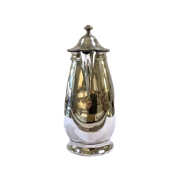 Vintage Silver-Plated Hot Water Jug
