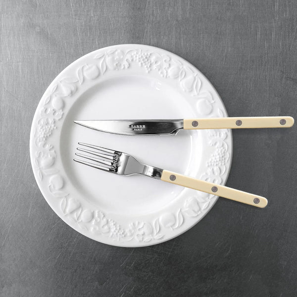 Sabre Paris Bistrot 5 Piece Place Setting - Ivory (Brilliant Finish)