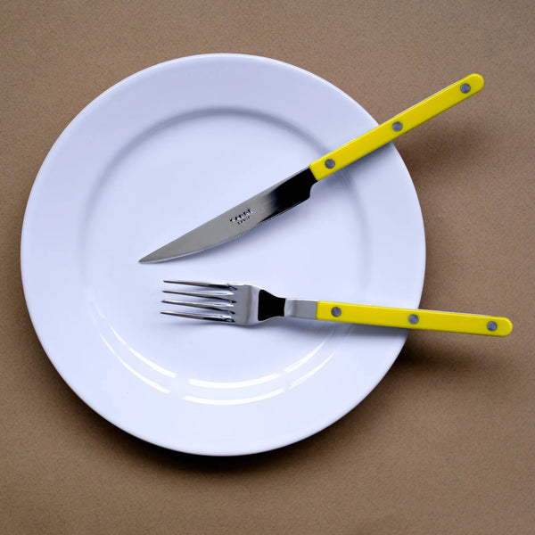 Sabre Paris Bistrot 5 Piece Place Setting - Yellow (Brilliant Finish)