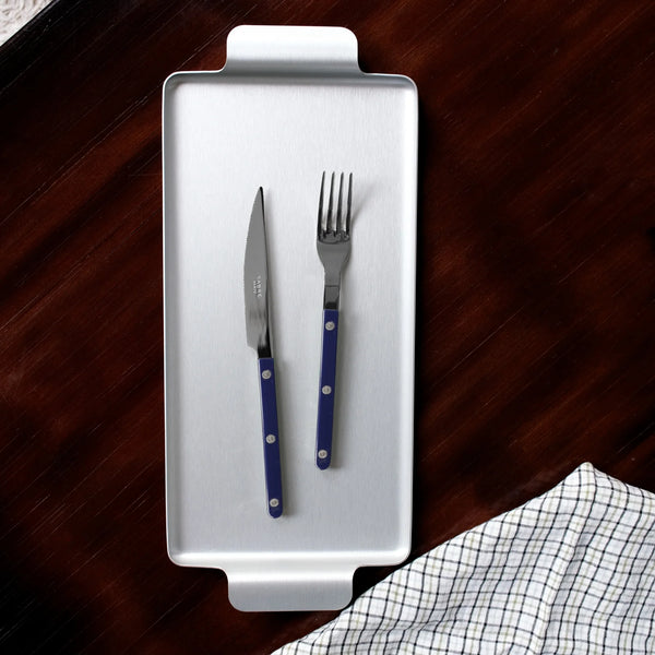Sabre Paris Bistrot 5 Piece Place Setting - Navy Blue (Brilliant Finish)