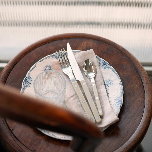 Sabre Paris Bistrot 5 Piece Place Setting - Light Khaki (Brilliant Finish)