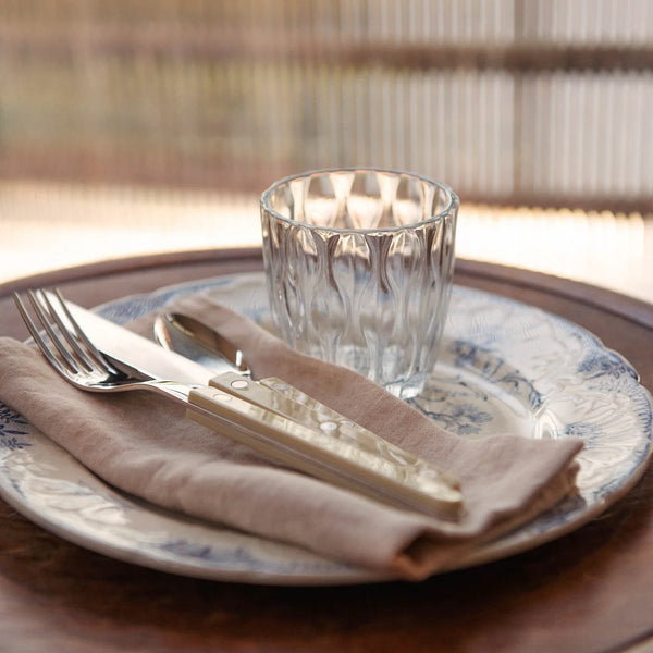 Sabre Paris Bistrot 5 Piece Place Setting - Light Khaki (Brilliant Finish)