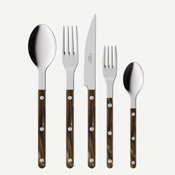 Sabre Paris Bistrot 5 Piece Place Setting - Faux Buffalo