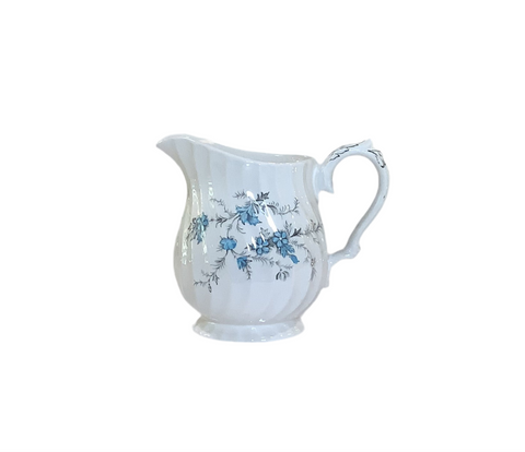 Vintage "Forget Me Knot" Bone China Myott Staffordshire, England Creamer