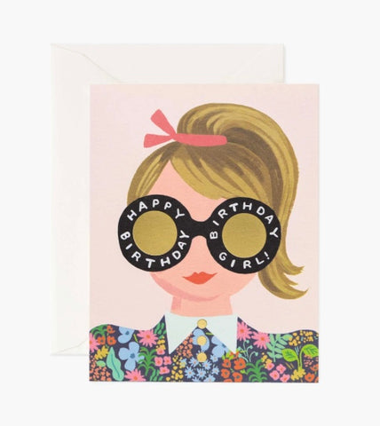 Meadow Birthday Girl Card