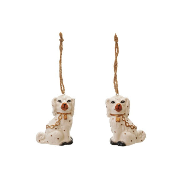 Ceramic Staffordshire Dog Ornament