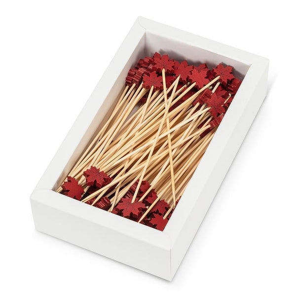 Maple Leaf Picks - 100 Pieces